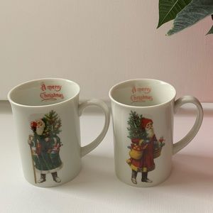 The Santa Claus Shoppe 1985 St Nicholas mugs/cups